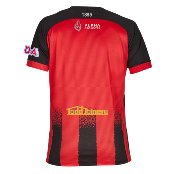 Forfar Athletic 26/27 Away Shirt Red/Black